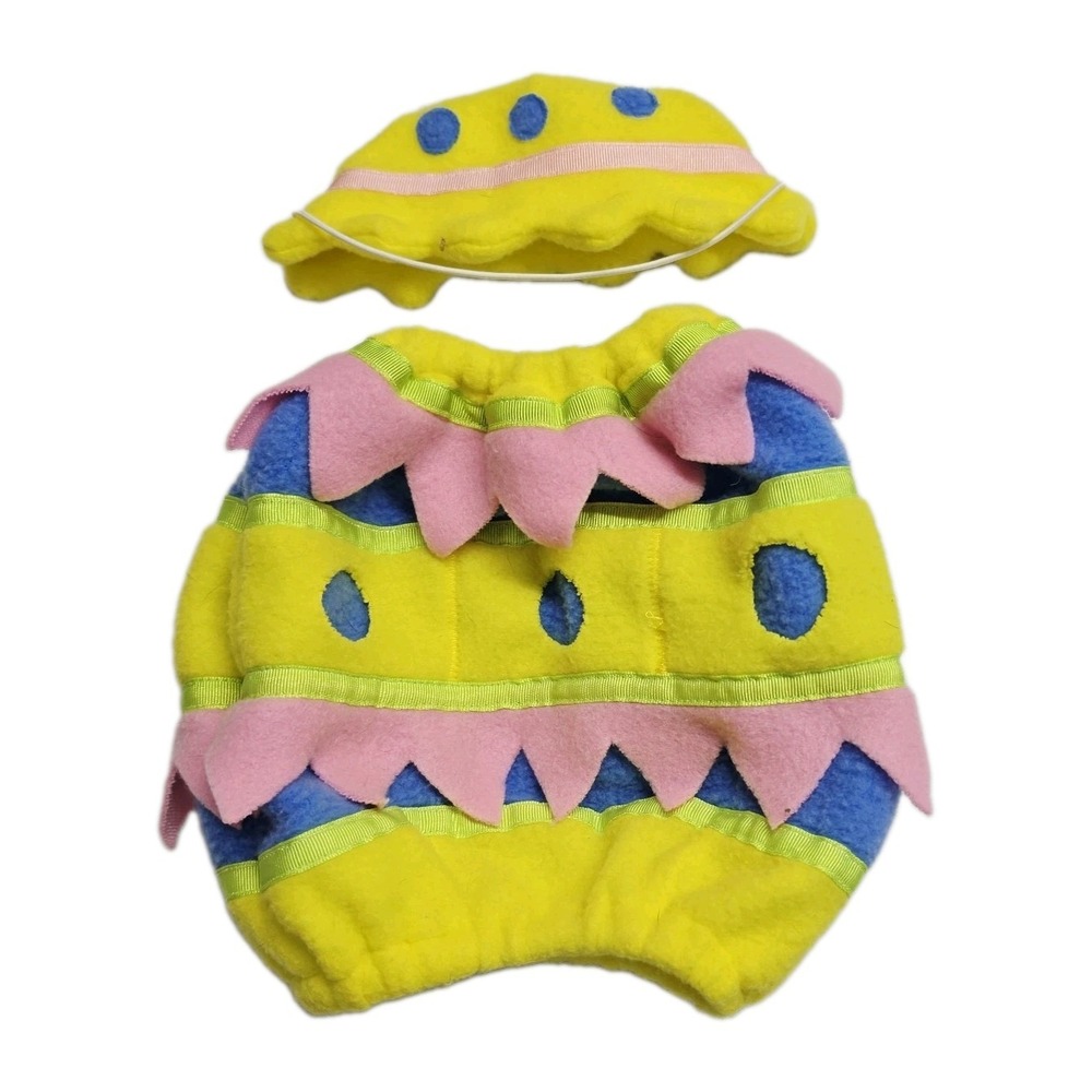 Build a Bear BAB Easter Egg Costume Outfit Clothes Hat Spring